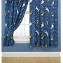 CharacterWorld Wall-e Stars Curtains Including Tie Backs, 72 Inch