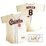 Cal Ripken Jr. Baltimore Orioles Autographed Home White 2001 Orioles Jersey