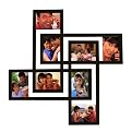 Fiora Pinwheel Collage Frame - Wenge (26x26x1")
