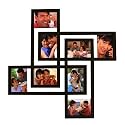 Fiora Pinwheel Collage Frame - Wenge (26x26x1")