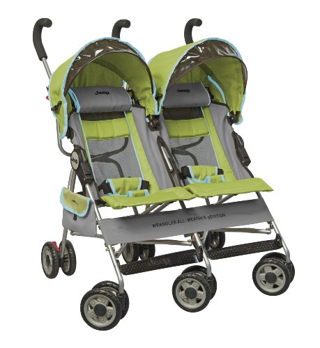 Jeep Wrangler All-Weather Twin Sport g-edition Stroller