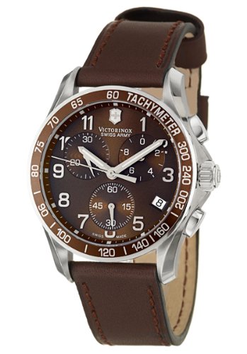 Victorinox Swiss Army Men's 241151 Chrono Classic Brown Dial Watch