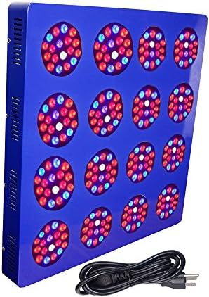 Full Spectrum 1000W Equivalent LED Grow Lights Actual 550W Double-Chips LED Plant Lamp For Greenhouse Hydroponic Vegetables Growth
