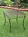 Wrought Iron Side Table (Hammered Bronze) (22