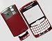 Apparel : NEW AT&T RIM Blackberry Curve 8300 8310 8320 Original OEM Full Complete Housing Cover with Lens Faceplate Battery Door Cover Case Bottom U-Piece Red Color