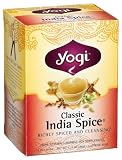 Yogi Classic India Spice, Herbal Tea Supplement, 16-Count Tea Bags (Pack of 6)