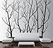 Large Wall Vinyl Tree Forest Decal Removable Sticker with Birds 96