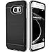 Galaxy S7 Edge Case, VRS Design [High Pro Shield][Satin Silver] - [Military Grade Protection][Slim Fit] For Samsung S7 Edge