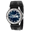 Game Time Men's NFL-VET-SEA Veteran Custom Seattle Seahawks Veteran Series Watch