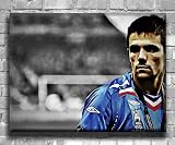 Nacho Novo Rangers F.C. Pop Art Un-Framed (30in x 20in) 01 Canvas Art Poster Print Stunning Quality oneblankwall.co.uk