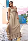 Jessica London Plus Size Linen Maxi Dress