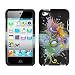 Colorful Splash Music Symbol Rubber Coating Snap on Design Hard Case Cover Faceplate for Apple Ipod 