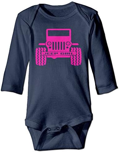Jeep Girl Baby Long Sleeve Romper