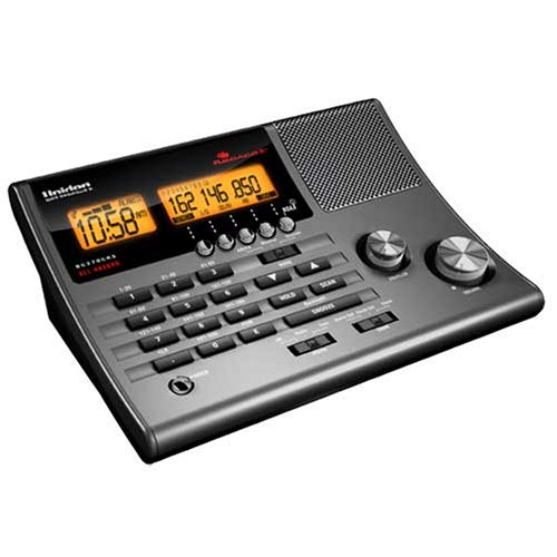 Uniden 300-Channel Clock Radio Scanner