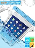 iPad Waterproof Case for Apple iPad Air 2, 3 - Protective Pouch- Compatible With Samsung Galaxy Tab- Lifetime Warranty