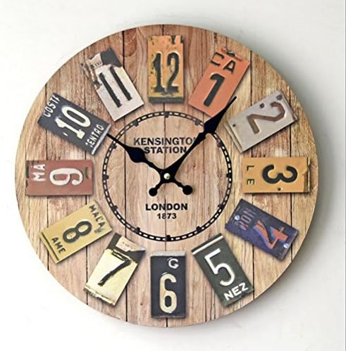 Color digital wall decoration clock