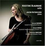 Barber: Sonata for Violoncello & Piano; Grieg: Sonata for Piano & Violoncello; Martinu: Variations