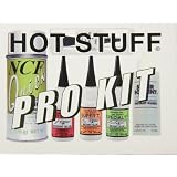 Hot Stuff Instant Glue Pro Kit (Includes CA Glues, Accelerator, Debonder, Extra Spouts)