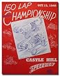 1940 Castle Hill Speedway Midget Racing Poster Print