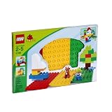 LEGO Duplo 2198 - 3 Bauplatten - rot / gr�n / gelbvon "LEGO"