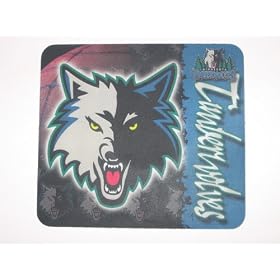 MINNESOTA TIMBERWOLVES Team Logo 9" x 8" Computer MOUSEPAD