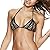 ORDERIN Womens Beach Wear Sexy Black Bikini Lace Up Low Waist Swimsuit