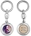 Solanus Casey Circular Key Chain (Silver)