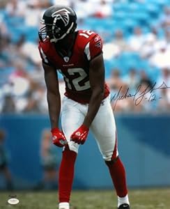 Michael Jenkins Signed Photo - 16x20 - JSA Certified - Autographed NFL Photos