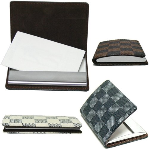 （リッキーアンドヒッキー）Rickey&Hickey　ブロックチェック柄名刺入れ
