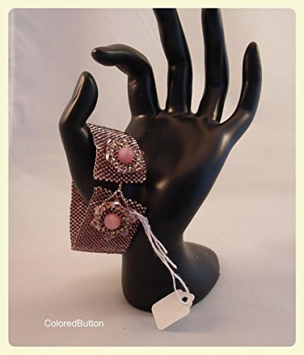 Unique Handmade Stylish Pink Bracelet Band