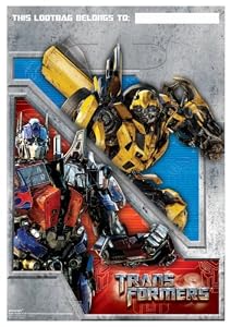Transformers 8 Stk Geburtstagsbeutel - Partybeutel