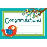 Carson Dellosa Boho Birds Certificates (101068)