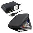 Travel Charger + Hard Shell Protective Case for Garmin and TomTom GPS