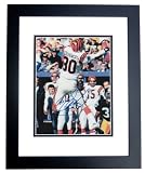 Cris Collinsworth Autographed Cincinnati Bengals 8x10 Photo BLACK CUSTOM FRAME