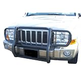 94-01 Dodge Ram One Piece Grill Brush Guard Black Grille Guards & Bull Bars... by American Auto Accessories