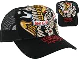 ED HARDY by Christian Audigier Mens Womens Unisex Trucker Hat Born Free Eagle Tattoo Black OSFA 51Ir%2Bkmlw2L. SL160 ED HARDY by Christian Audigier Mens Womens Unisex Trucker Hat Born Free Eagle Tattoo Black OSFA