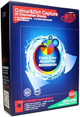 Gagizon Super Concentrated Color Absorber / Antibacterial Colour Collector / Deodorant Dirt Capture Disposable Sheets, One Box（30 Pcs）