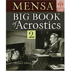 Mensa Big Book of Acrostics 2 (Official Mensa Puzzle Book)