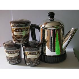 Yankee Candle Roasted Coffee Samplers with Coffee Pot Sampler Holder
