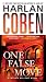 One False Move: A Myron Bolitar Novel