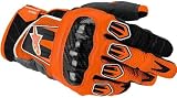 Alpinestars SMX-2 Air Carbon Leather Gloves - Orange - Large