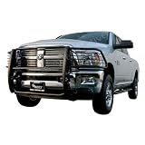 Aries 5056 Black One Piece Grill Brush Guard for 2010-11 Dodge Ram Mega Cab 1500 2500... by Aries Automotive