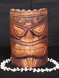 CARVED TIKI MASK 8 - VEGAS BABY! TIKI CHARM