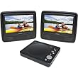 7 Dual Widescreen Portable DVD Player