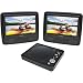 7 Dual Widescreen Portable DVD Player