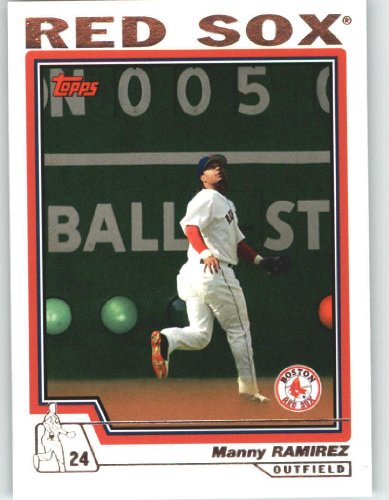 2004 Topps #220 Manny Ramirez - Boston Red Sox (Baseball Cards)
