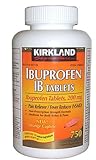 Kirkland Signature Ibuprofen IB 750 caplets