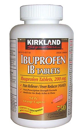 750 Caplets IB Ibuprofen Pain Reliever Fever Reducer Coated Caplets 200 mg Co