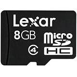 Lexar マイクロSDHCカード(フルサイズSD用アダプタつき) 8GB LSDMI8GBACJPAの画像