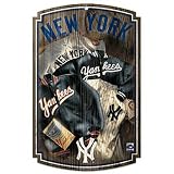 New York Yankees 1952 Jersey Cooperstown Wood Sign